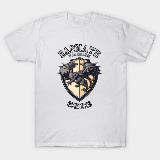 Basgiath War College - Scribe Quadrant T-Shirt by buhloop.icons